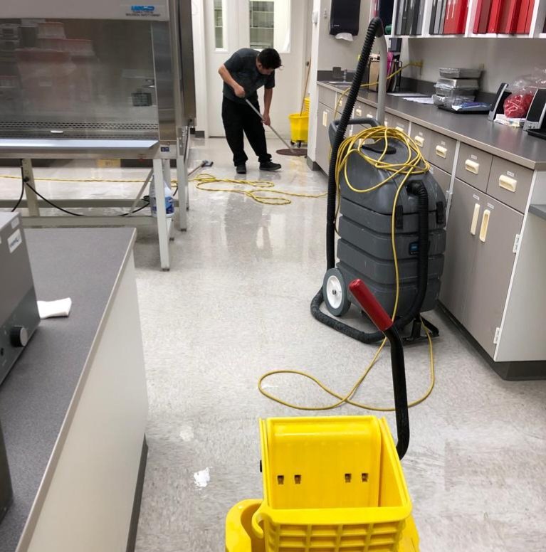 Commercial cleaning project in Minneapolis by 5S Clean Up